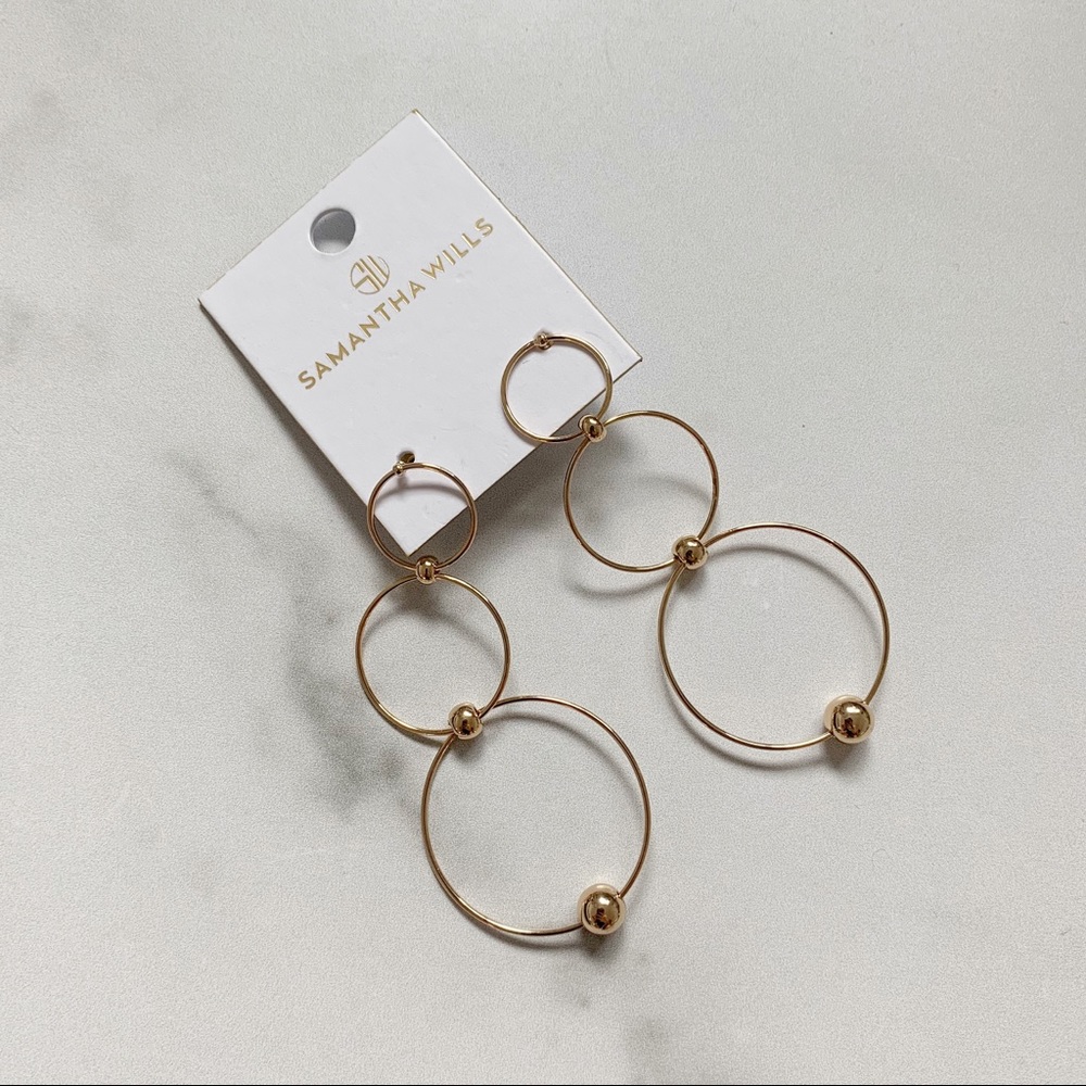 🆕 SAMANTHA WILLS GOLD EARRINGS